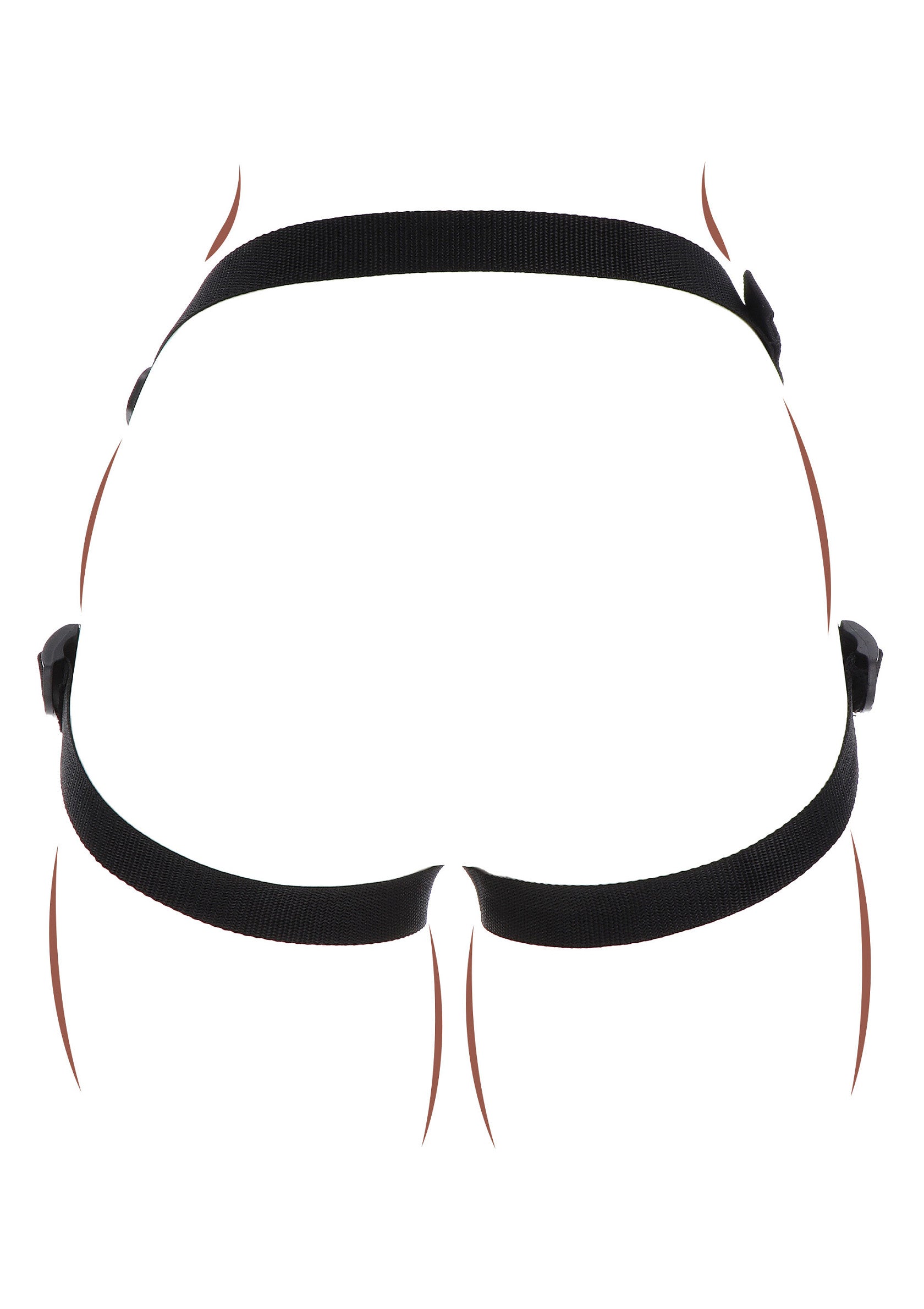 STRAP-ON LACE HARNESS