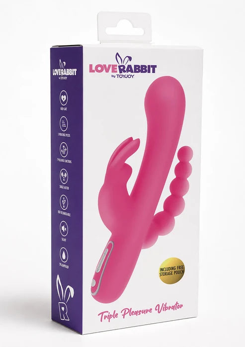 TRIPLE PLEASURE VIBRATOR