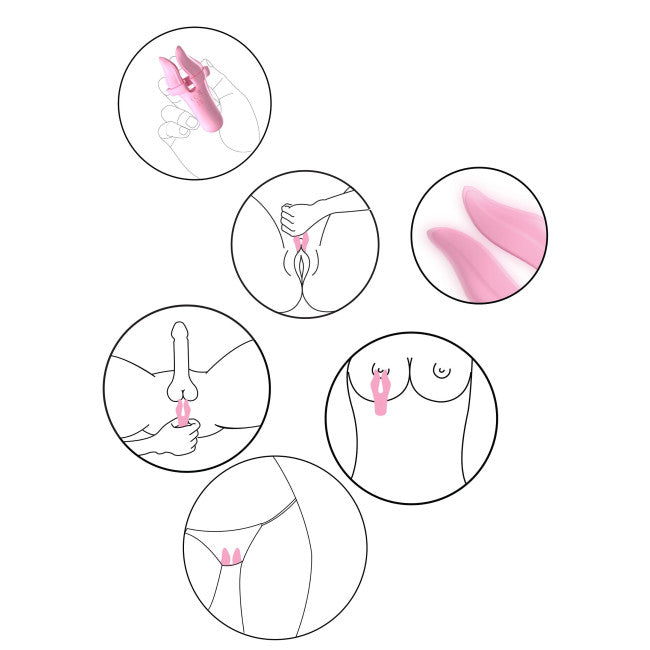 URBAN BLOOM EROGENOUS ZONE STIMULATOR PINK