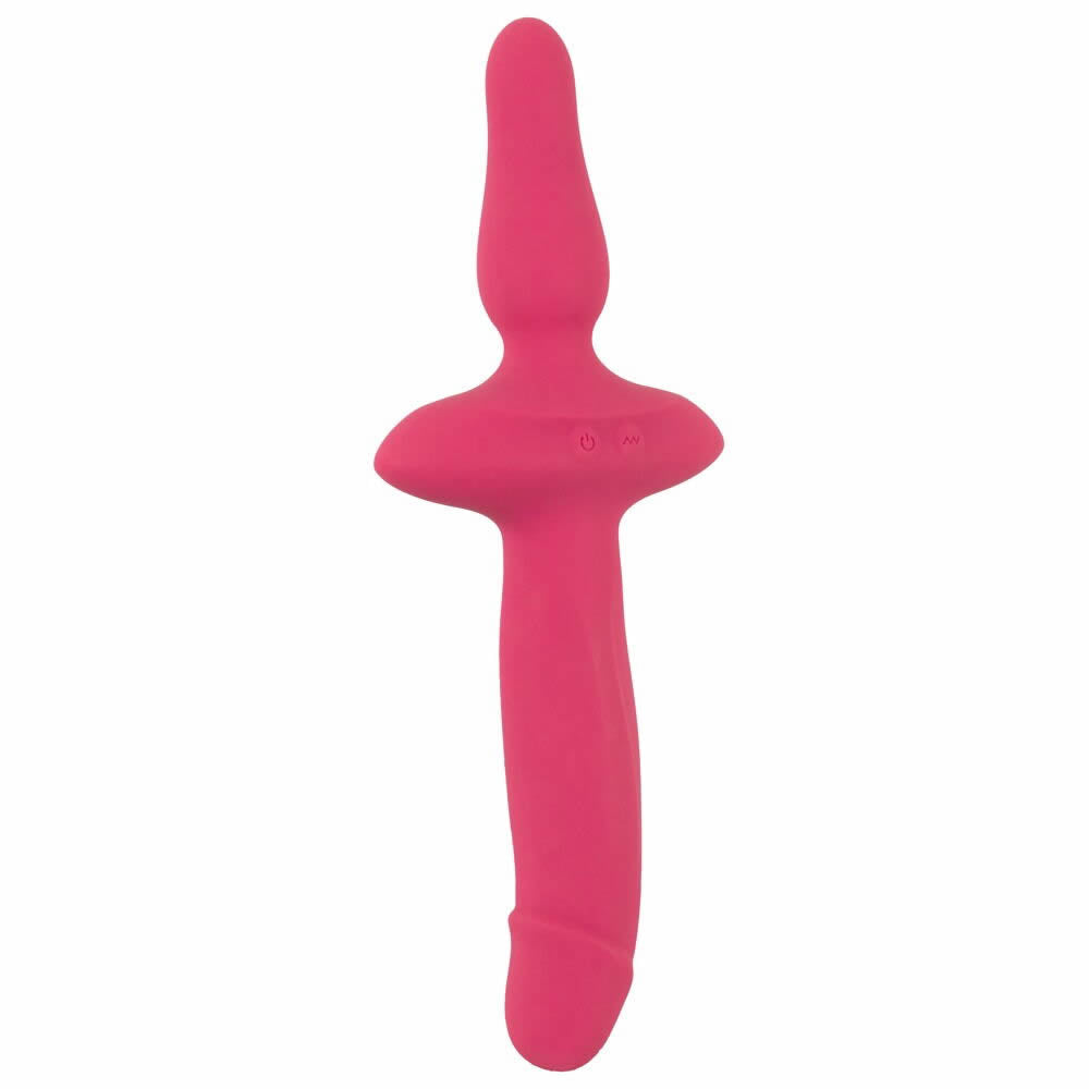 COUPLES CHOICE 2IN1 VIBRATOR AND BUTT PLUG