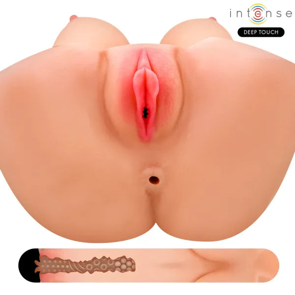 INTENSE DEEP TOUCH VERO TORSO - ANATOMICAL MODEL WITH SUCTION, HEAT & VOICE