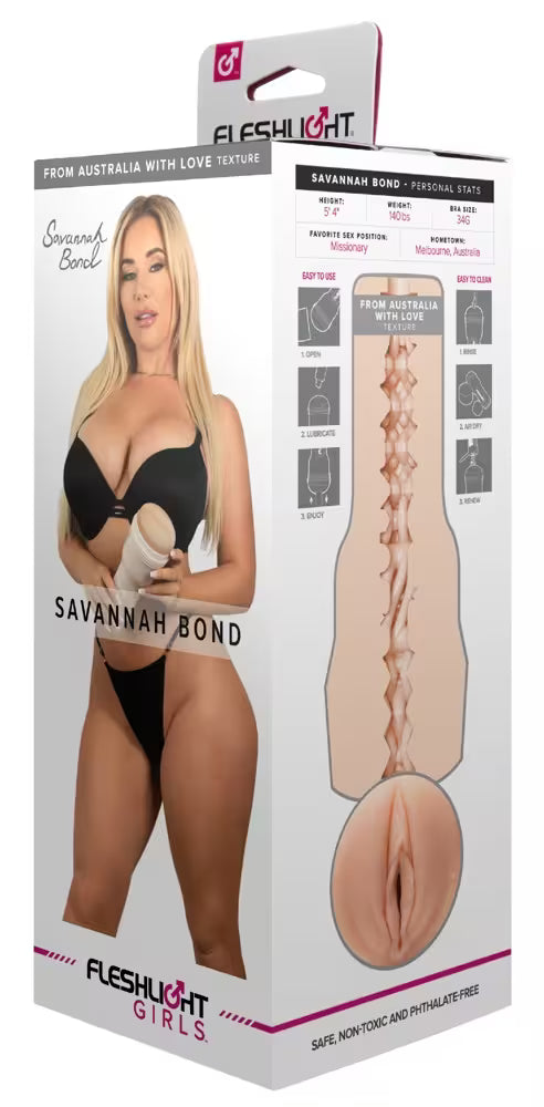 FLESHLIGHT GIRLS - SAVANNAH BOND