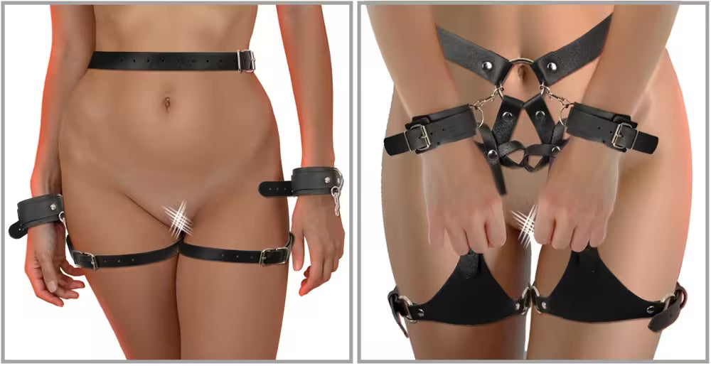 HARNESS WITH CUFFS