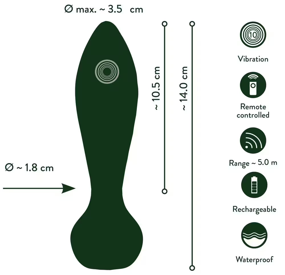 LUXURIOUS RC ANAL PLUG