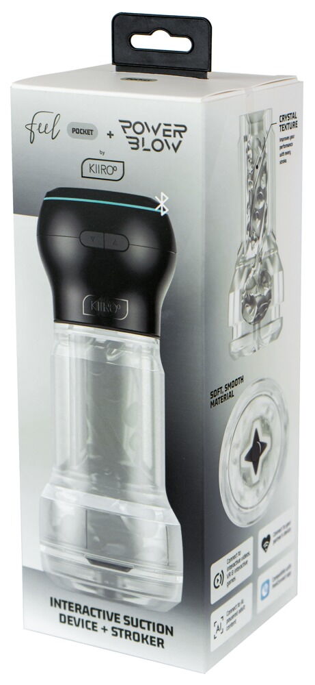 FEEL POCKET STROKER CRYSTAL + POWER BLOW