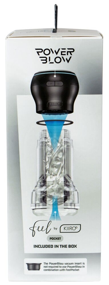 FEEL POCKET STROKER CRYSTAL + POWER BLOW