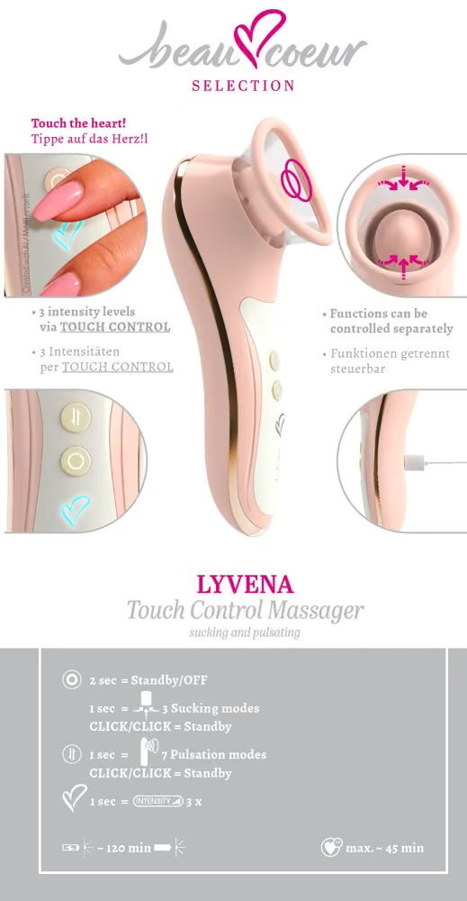 LYVENA TOUCH CONTROL MASSAGER