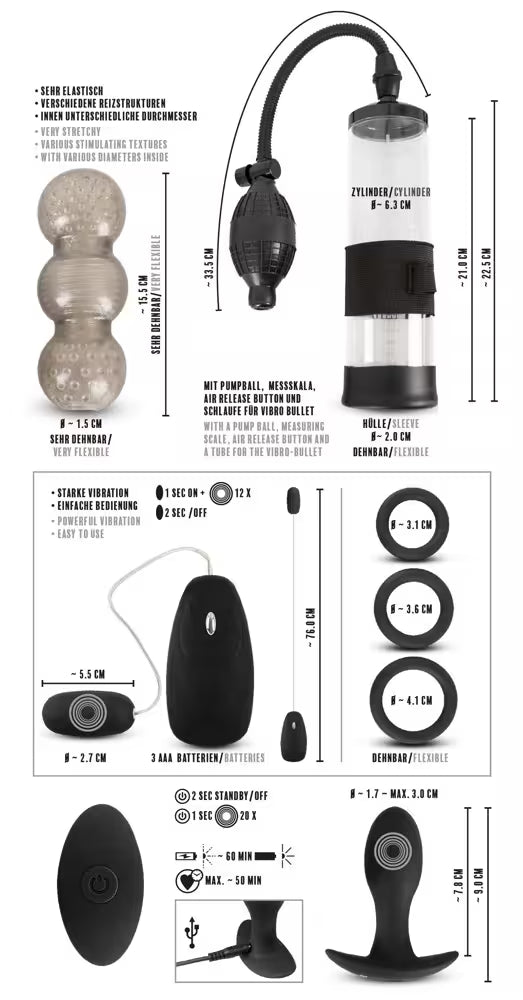 7-PIECE PERFORMANCE SET