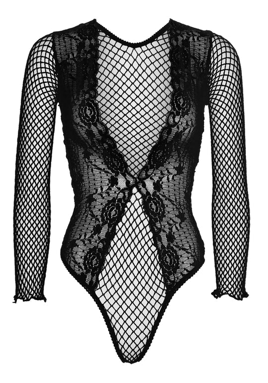HIGH CUTE LACE AND NET TEDDY&