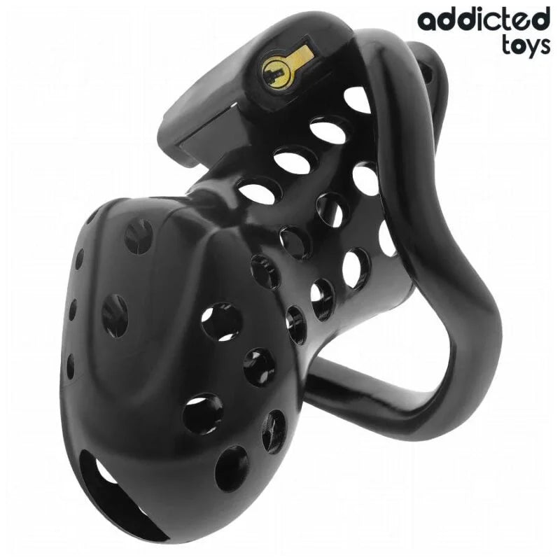 ADDICTED TOYS LOCKED – CHAINED HOLLOW PENIS CAGE