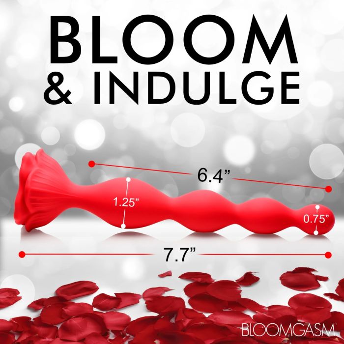 BLOOMGASM BEADED BLOOM 9X BEADED ROSE VIBRATOR