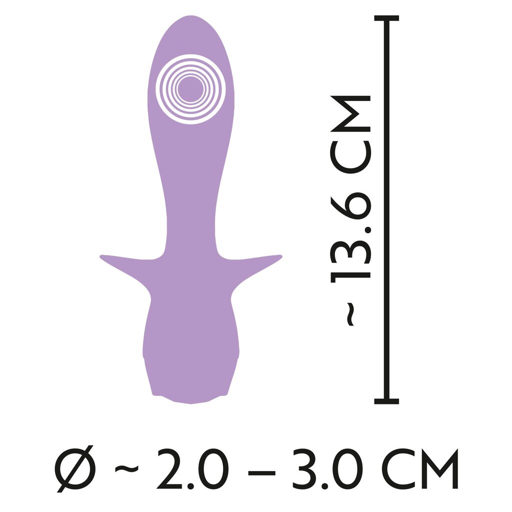 CUTIES MINI VIBRATOR PURPLE