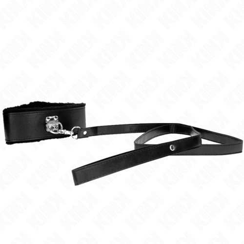 FUR COLLAR WITH LEASH