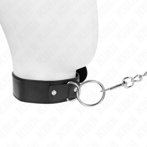 COLLAR WITH LEASH ADJUSTABLE