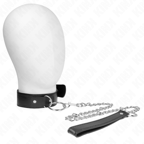 COLLAR WITH LEASH ADJUSTABLE