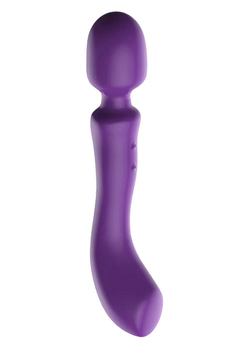 DUAL-SIDED MASSAGING VIBRATING WAND