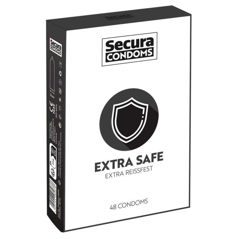 EXTRA SAFE CONDOMS - 48 PIECES