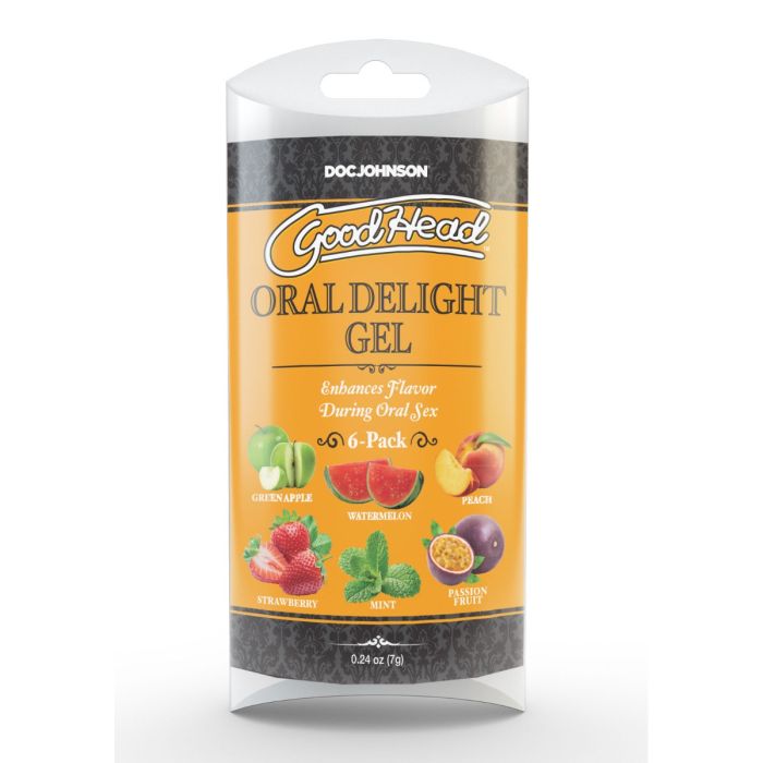 GOODHEAD ORAL DELIGHT GEL 6 PACK