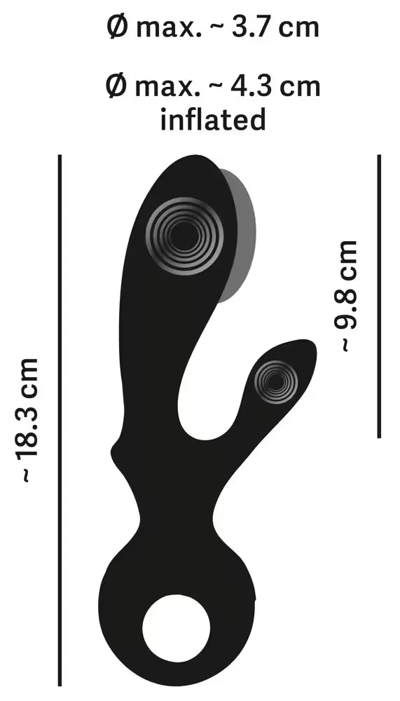 INFLATABLE RABBIT VIBRATOR