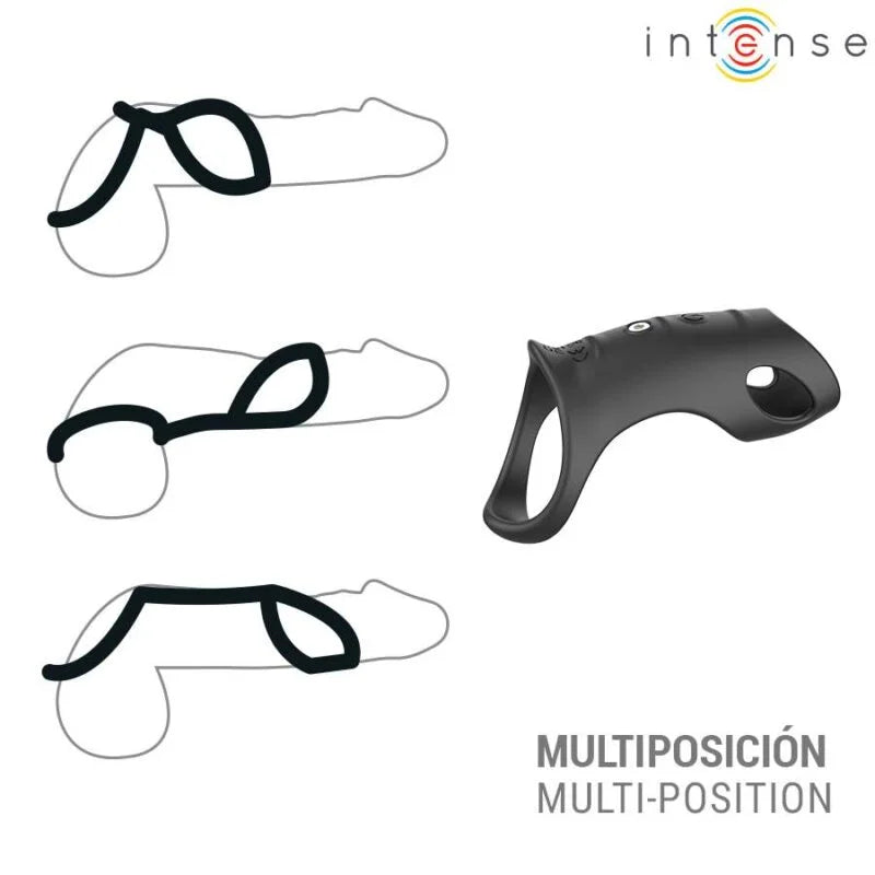 JEROME ADJUSTABLE VIBRATING PENIS RING