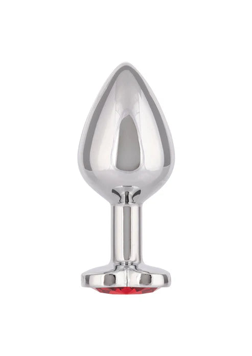 JEWEL LARGE RUBY HEART PLUG