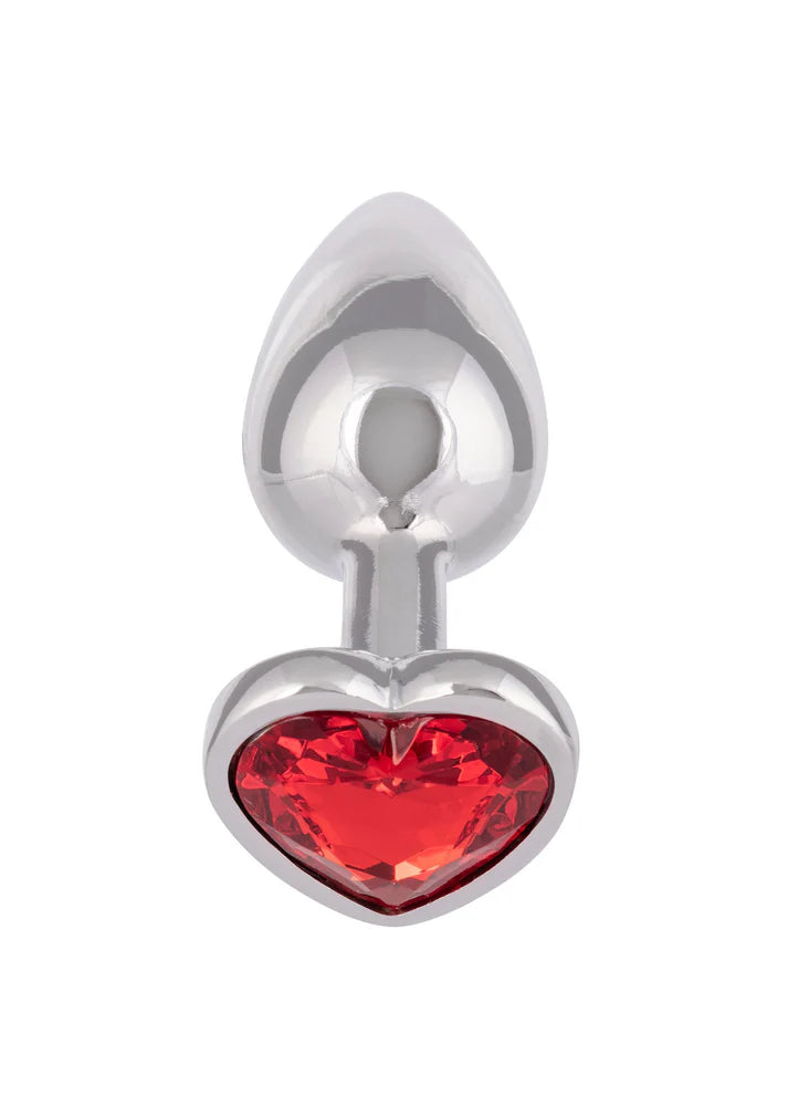JEWEL SMALL RUBY HEART PLUG