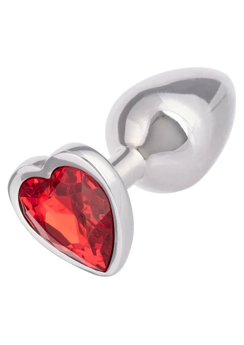 JEWEL SMALL RUBY HEART PLUG