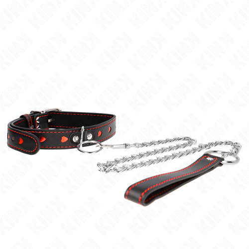HEART COLLAR WITH LEASH