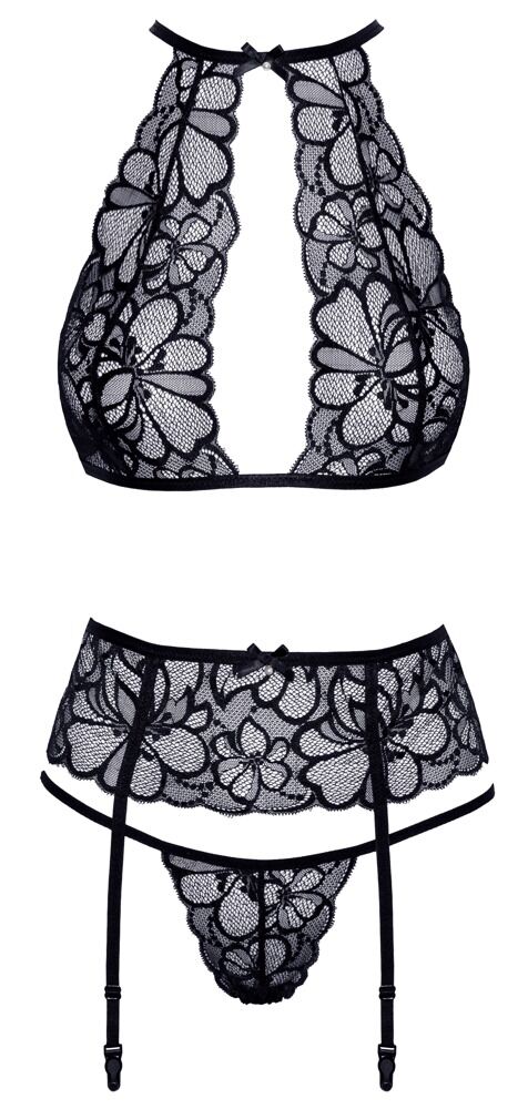 FLORAL LACE SET