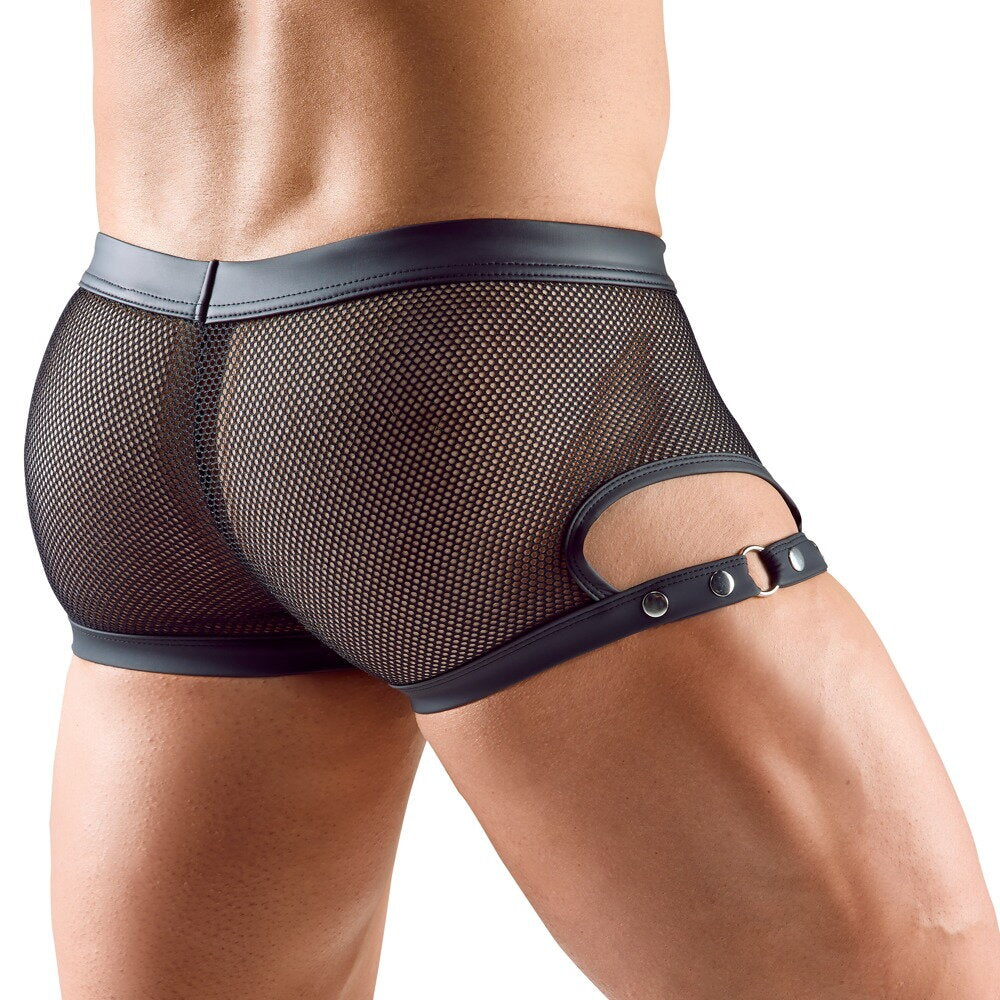 NET PANTS WITH STUDS