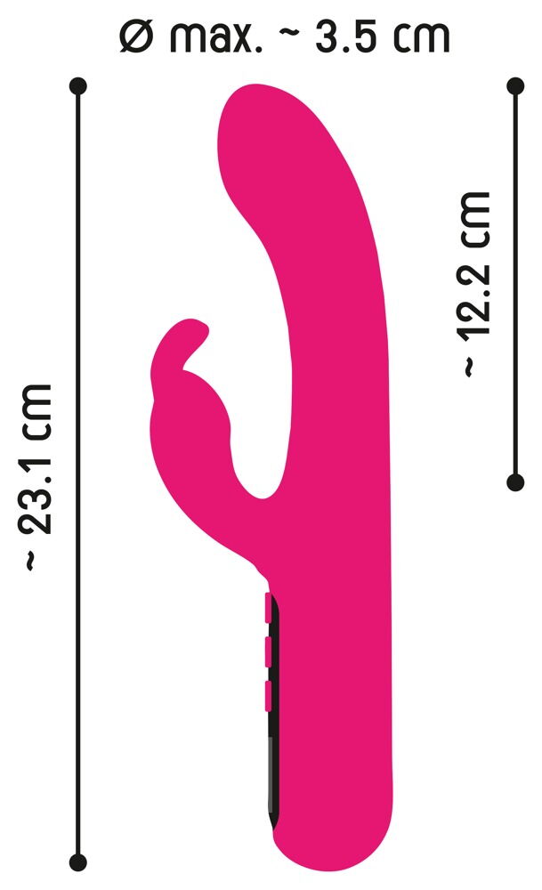 PINK SUNSET RABBIT VIBRATOR