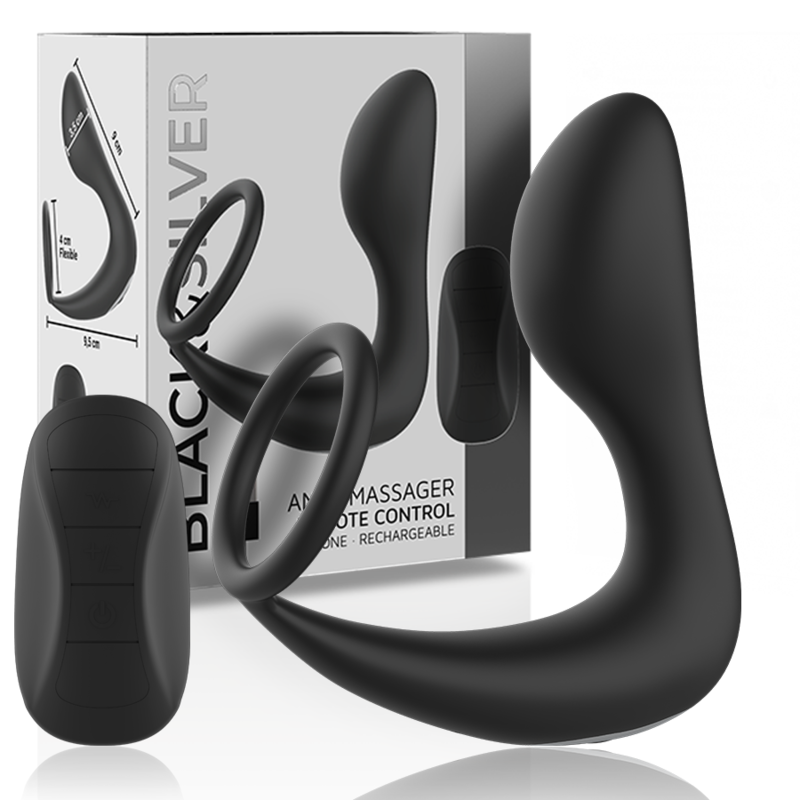REMOTE CONTROL ANAL MASSAGER RECHARGEABLE