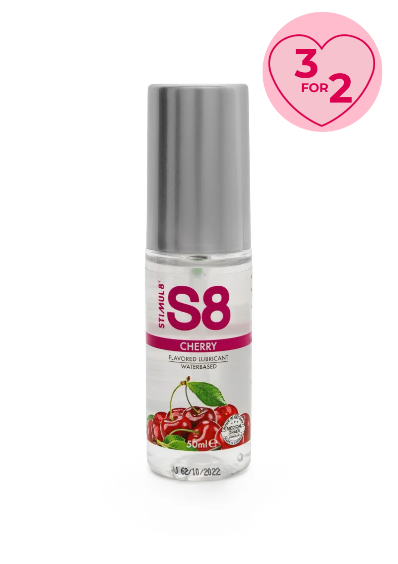 WATERBASED CHERRY FLAVORED LUBRICANT 50ml