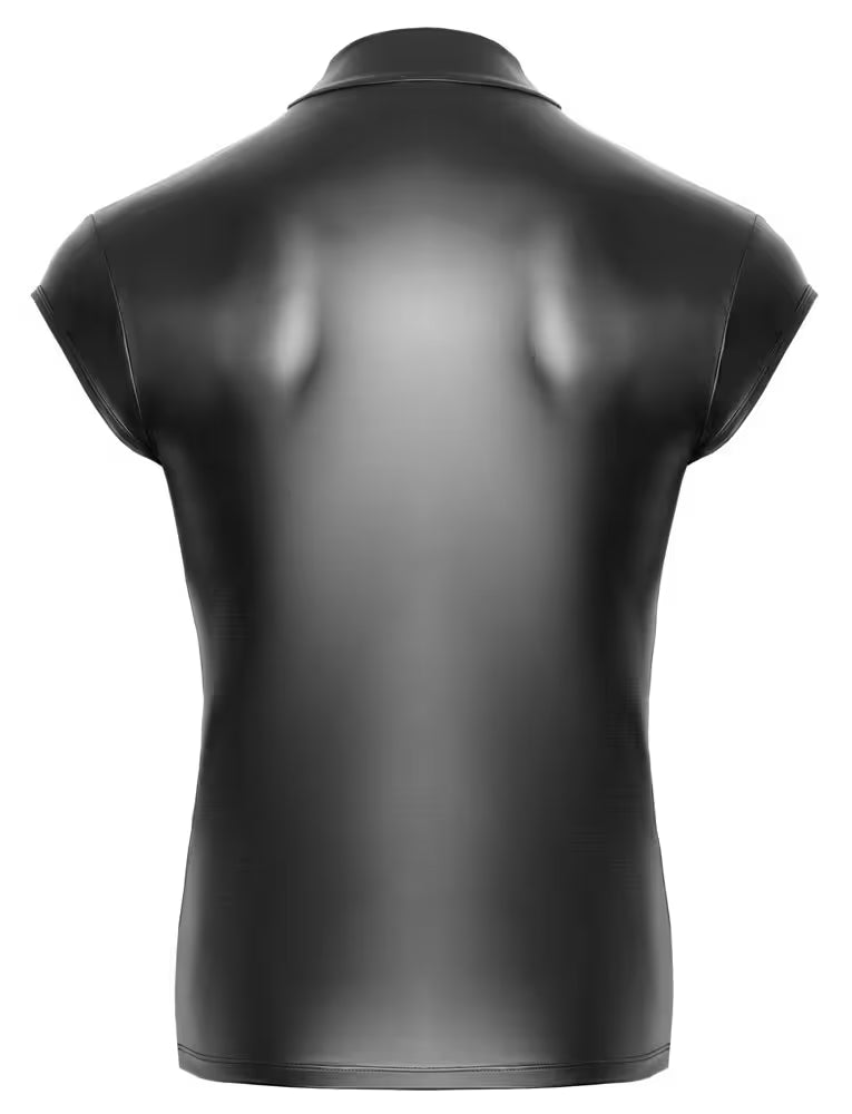 V-SHAPED CUT-OUT SHIRT