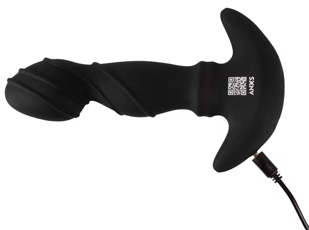 VIBRATING PROSTATE PLUG WITH MOVING RINGS