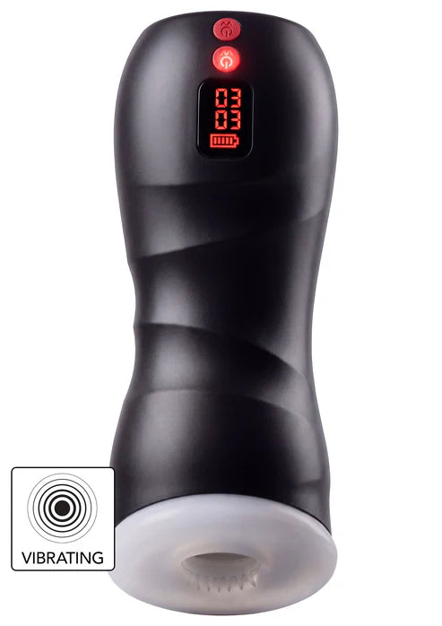 VIBRATING TWIN TURBO MASTURBATOR