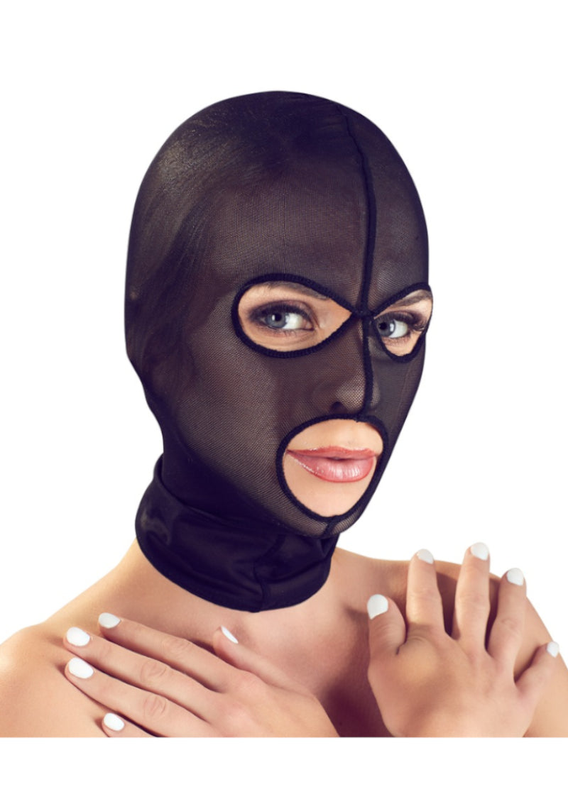 SEMI-TRANSPARENT HEAD MASK