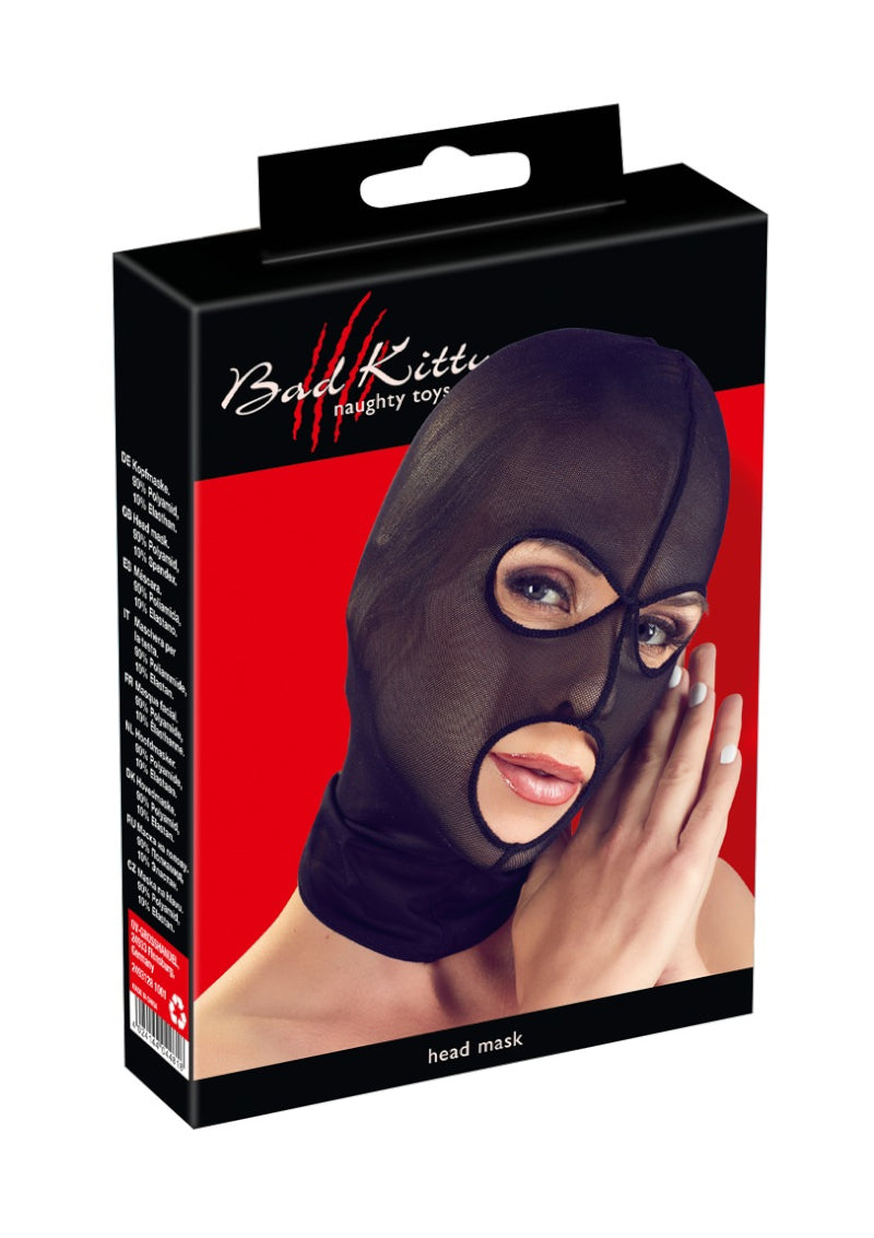 SEMI-TRANSPARENT HEAD MASK