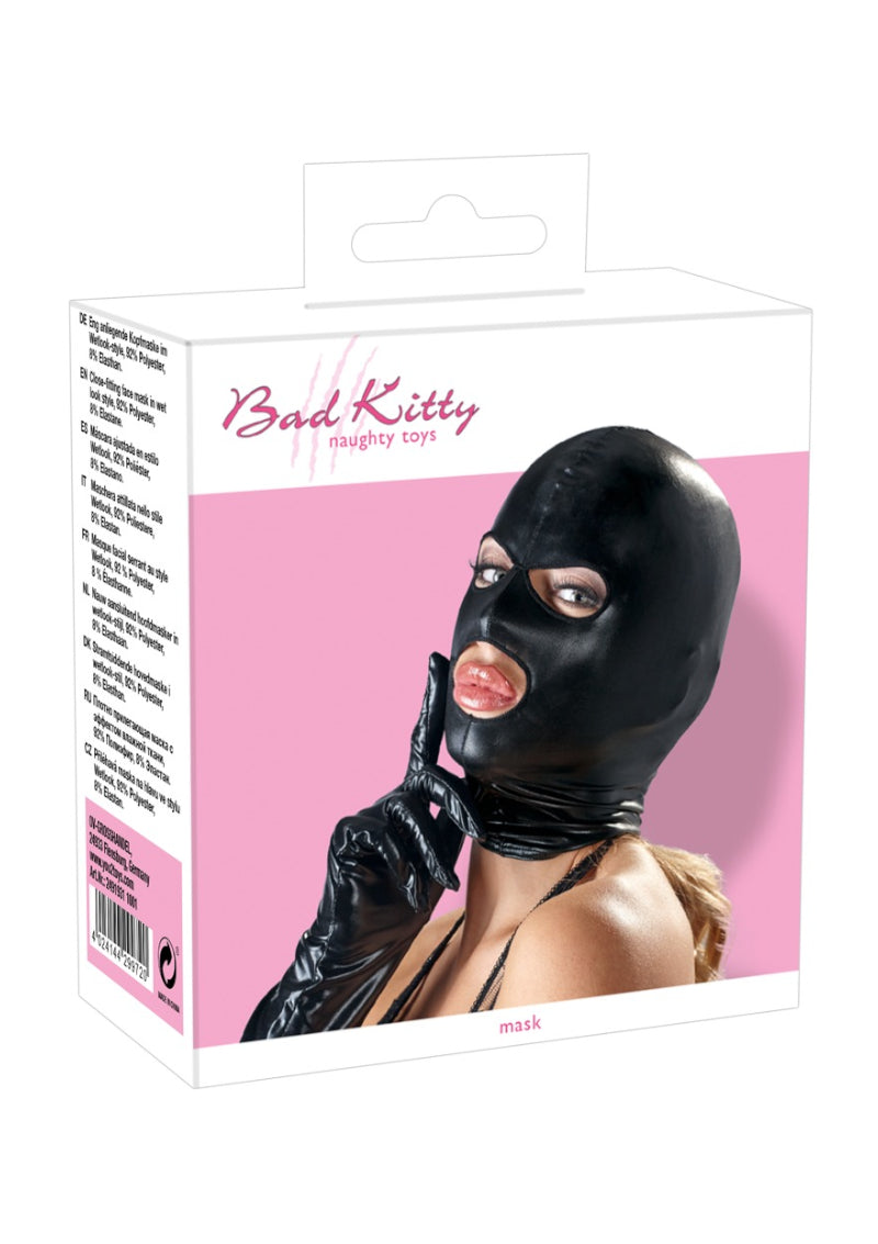 WET LOOK SHINY HEAD MASK