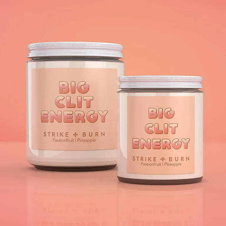 BIG CLIT ENERGY CANDLE | PASSIONFRUIT & PINEAPPLE