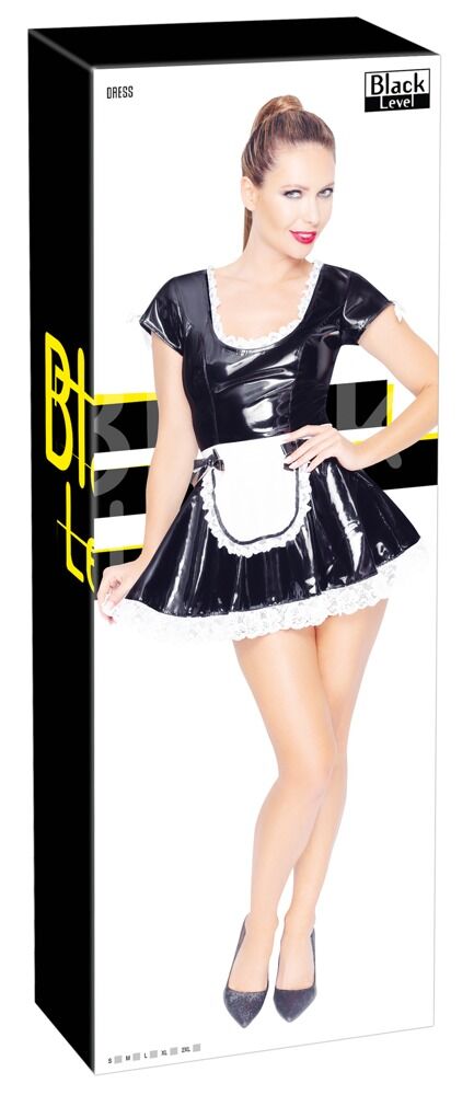 VINYL FRENCH MAID DRESS