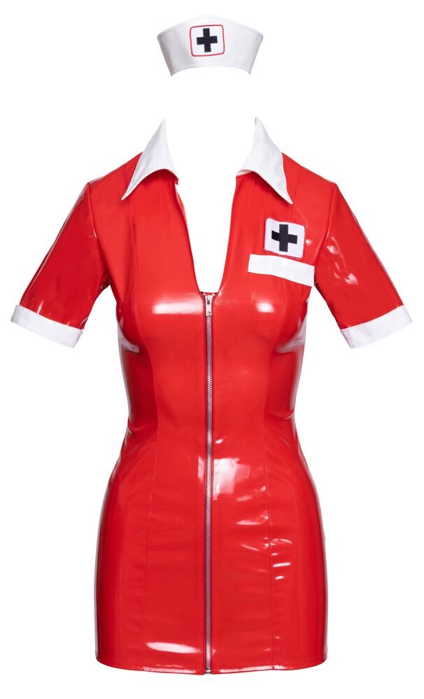 VINYL NURSE DRESS