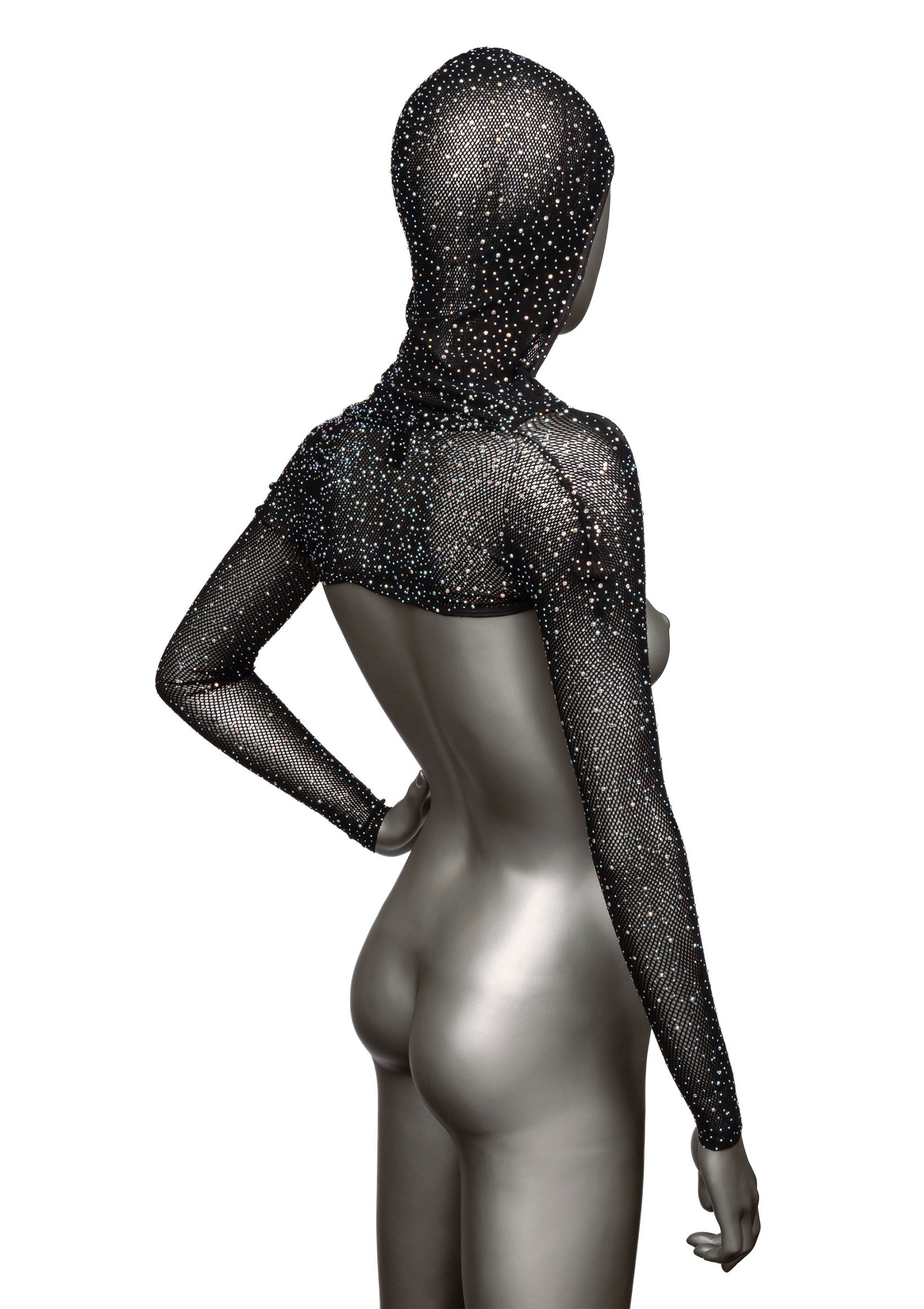 RADIANCE HOODED SHOULDER SHRUG