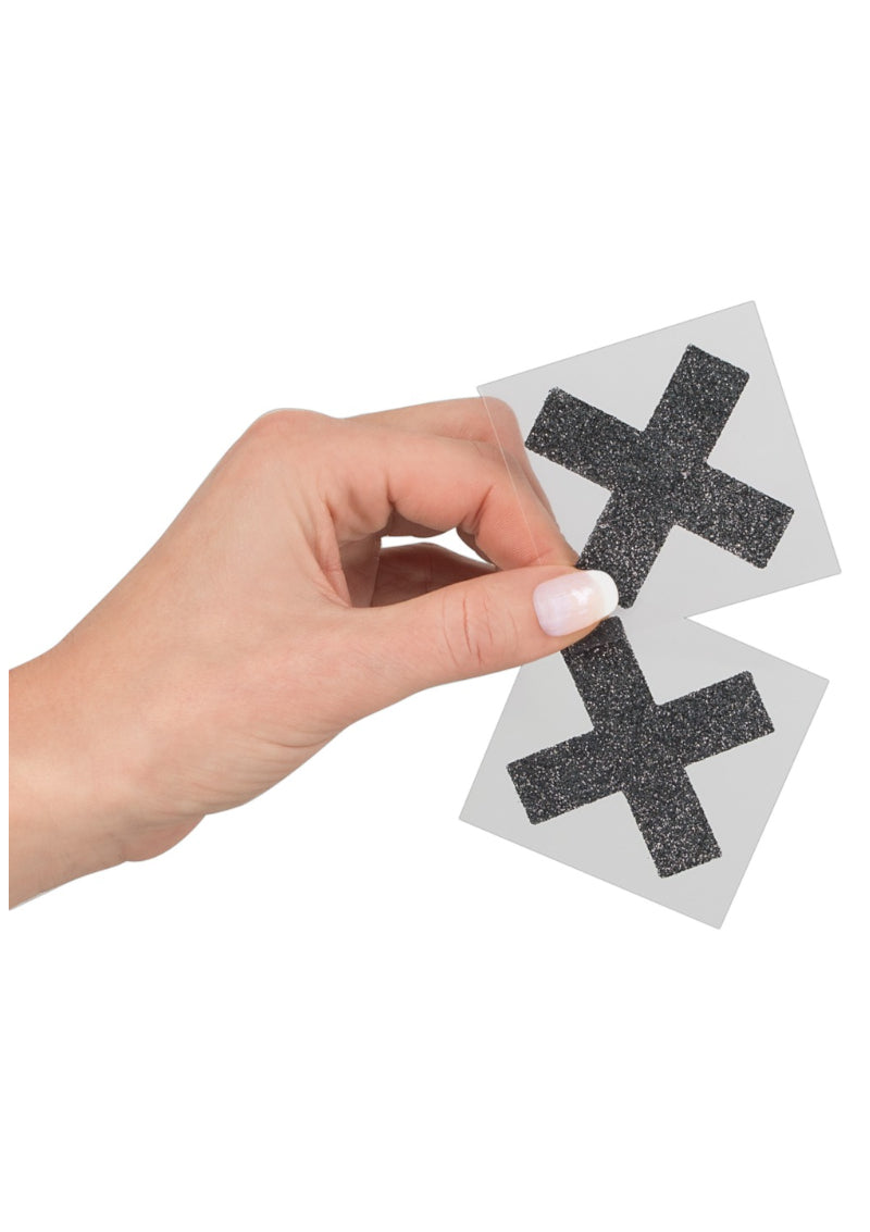 CROSS SHAPED NIPPLE STICKERS