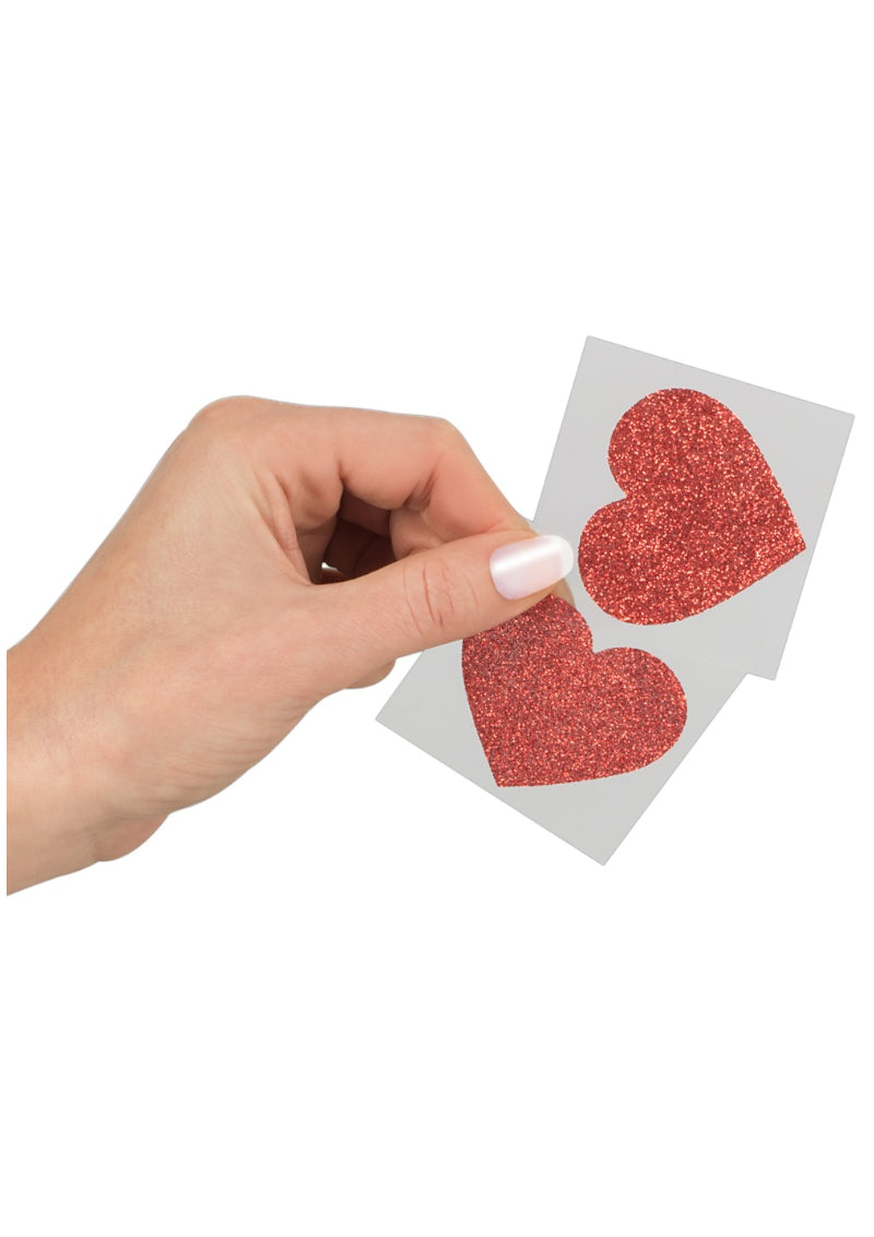 HEART SHAPED NIPPLE STICKERS