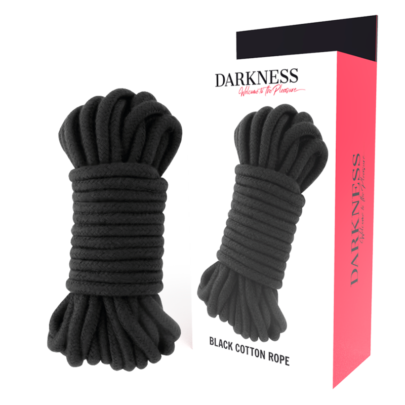 JAPANESE BLACK COTTON ROPE 20m