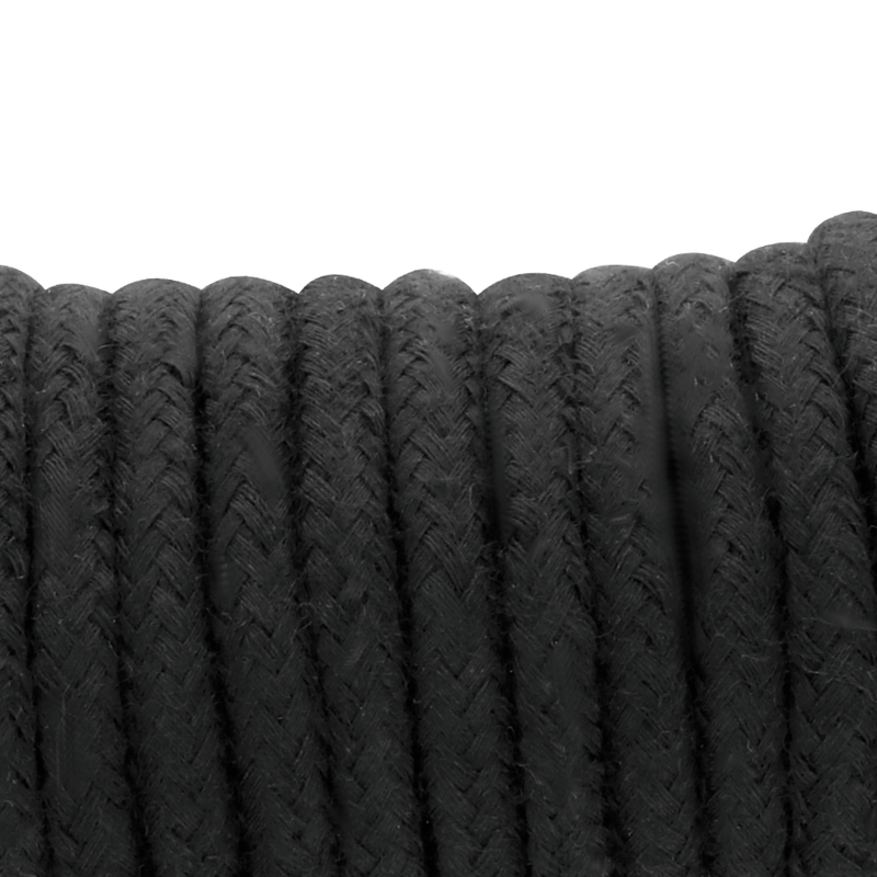 JAPANESE BLACK COTTON ROPE 20m