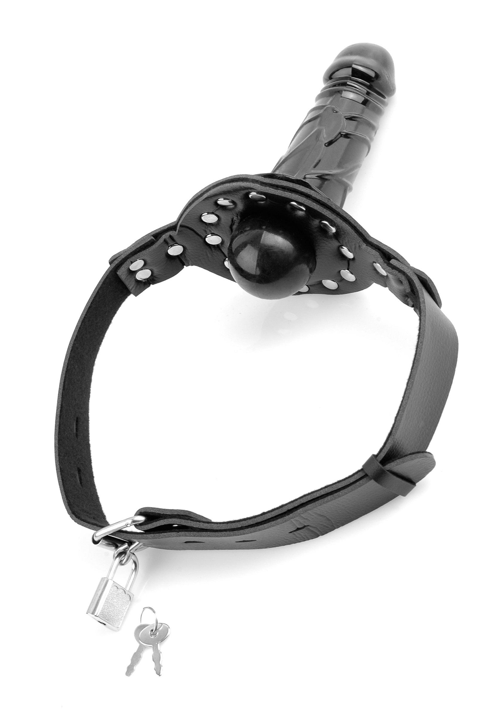 DELUXE BALL GAG WITH DILDO