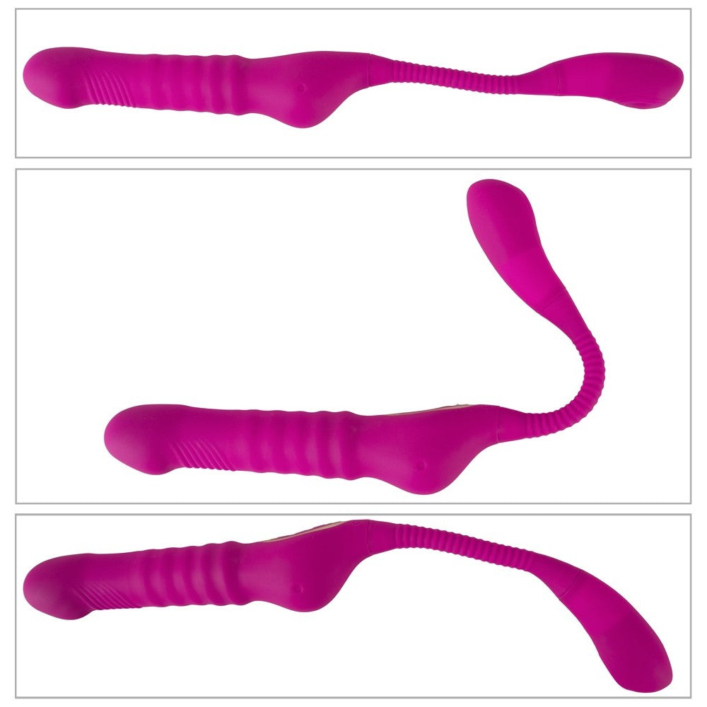 3 FUNCTION VIBRATOR WITH BENDABLE ARM