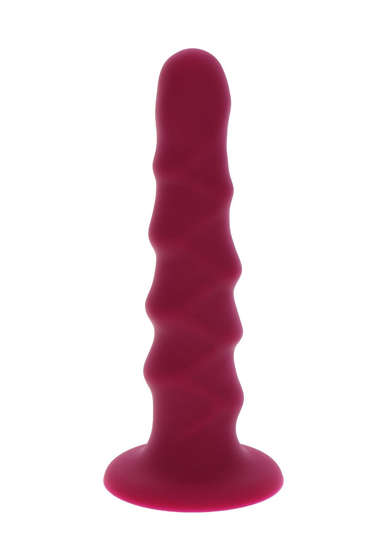 GET REAL RIBBED DONG 6 INCH